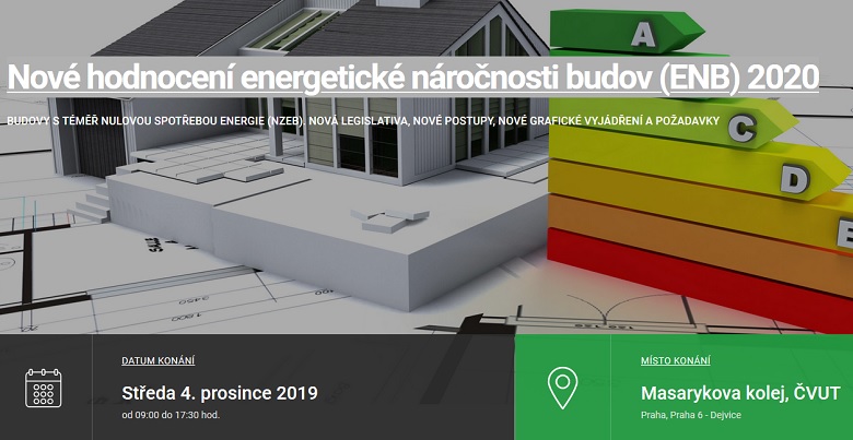 konference Nov hodnocen energetick nronosti budov (ENB) 2020