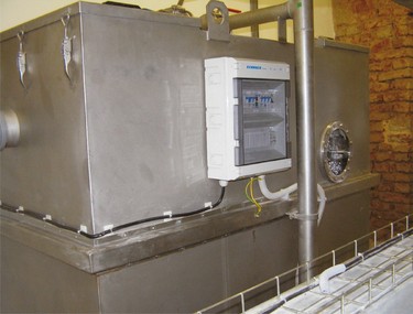 ASIO čištění odpadních vod. Lapák tuků – automat AS-FAKU FOZ – v nerezovém provedení