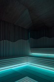 Podsvícení a prosvícení saun (Fotografie: BoysPlayNice)
