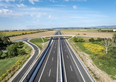 Oteven obchvatu R2 aca Koick Olany. Zdroj: Eurovia SK a MEA Water Management