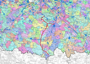 Obr.&nbsp;1a. Rozd�len� obc� dle vlastn�k� vodohospod��sk� infrastruktury