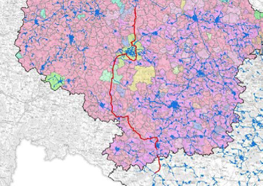 Obr.&nbsp;2b. Rozd�len� obc� dle provozovatel� vodohospod��sk� infrastruktury