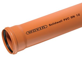 kanalizan potrub Wavin SOLIDWALL PVC SN12 pro splakov a deov kanalizace