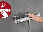 Sprchov termostat SCHELL MODUS nabz ochranu proti opaen horkou vodou