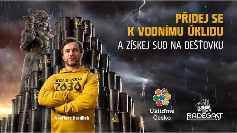 Ukliďme Česko a Radegast: 2030 sudů na dešťovku pro aktivní dobrovolníky